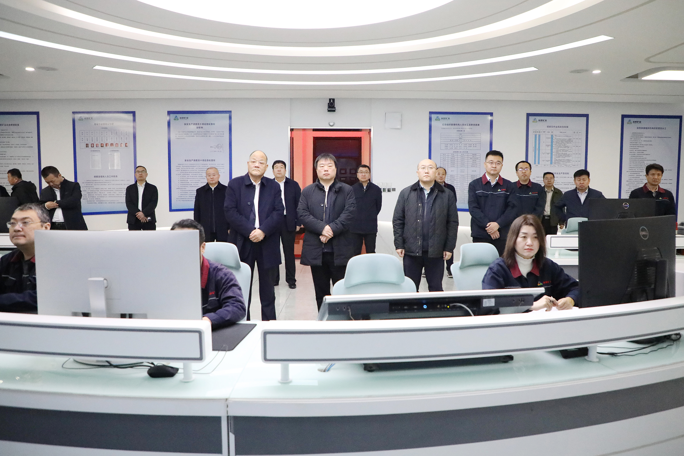 内蒙古巴彦淖尔市考察团到金谷集团考察交流.